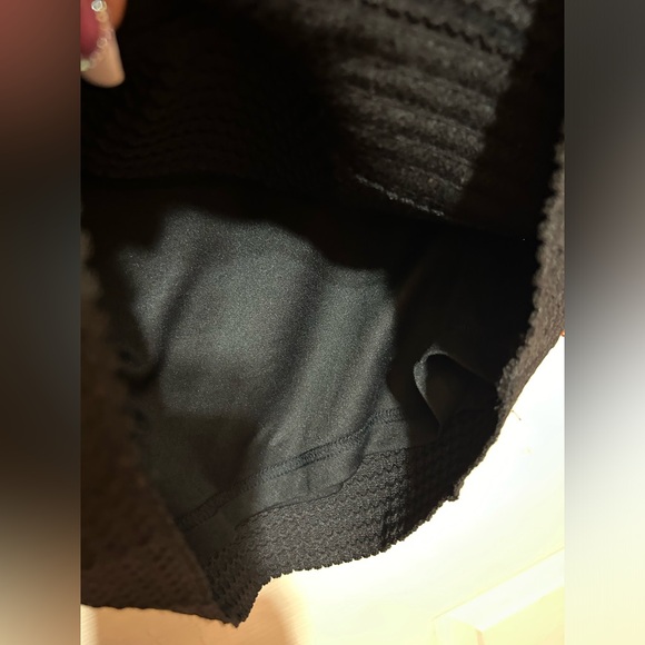 NWOT Venus Bandage Bodycon Dress Black and Gold M - Picture 6 of 8